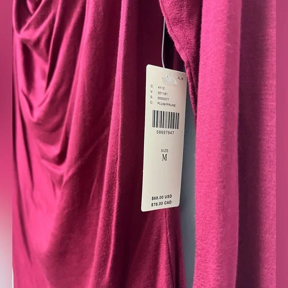 Long Sleeve Loose Neckline Anthropologie Top - Picture 3 of 6